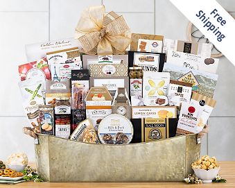 The V.I.P. Gourmet Gift Basket FREE SHIPPING
